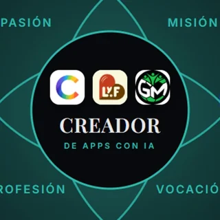 Ikigai de Daniel Matesa con la palabra «creador» en el centro