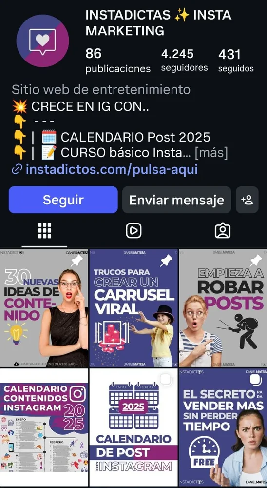 Pionero Instagram